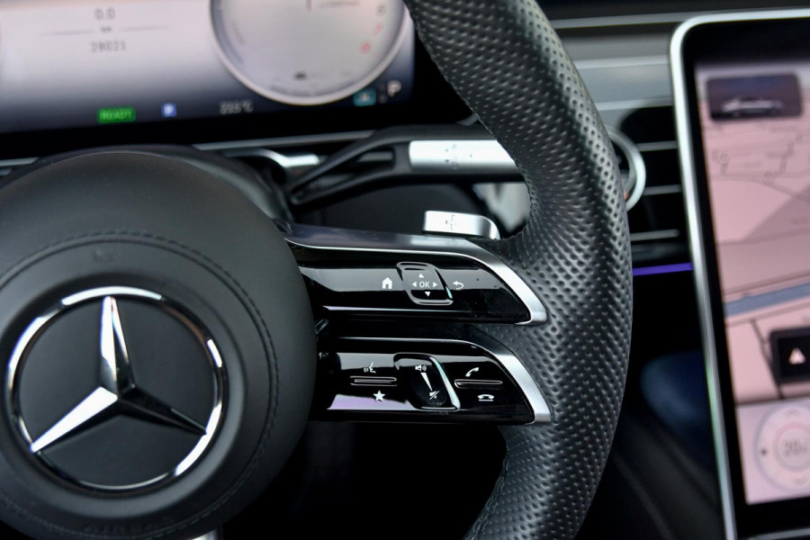 Mercedes-Benz S-Klasse 450 e AMG Line. Nappaleder, 4W sturing, Massage, Koeling, Pano, Softclose, HUD, 360, Burm, Distro+