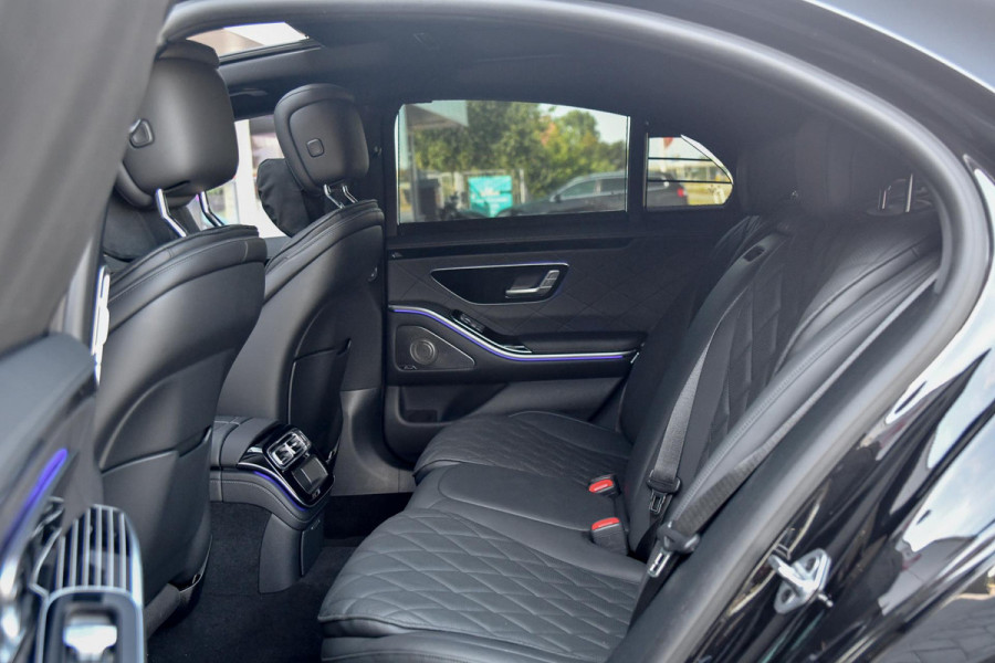 Mercedes-Benz S-Klasse 450 e AMG Line. Nappaleder, 4W sturing, Massage, Koeling, Pano, Softclose, HUD, 360, Burm, Distro+
