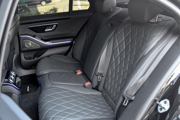 Mercedes-Benz S-Klasse 450 e AMG Line. Nappaleder, 4W sturing, Massage, Koeling, Pano, Softclose, HUD, 360, Burm, Distro+