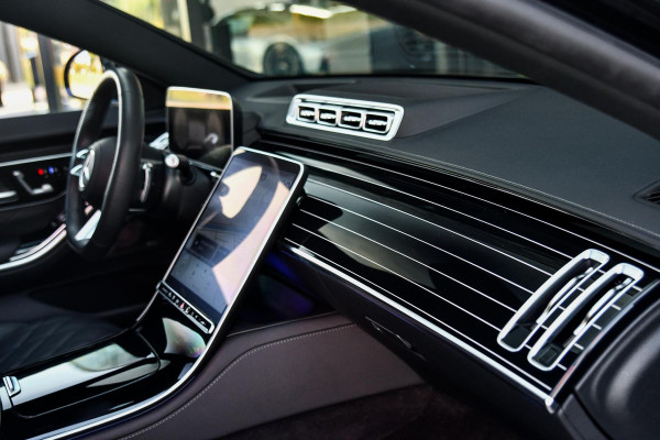 Mercedes-Benz S-Klasse 450 e AMG Line. Nappaleder, 4W sturing, Massage, Koeling, Pano, Softclose, HUD, 360, Burm, Distro+