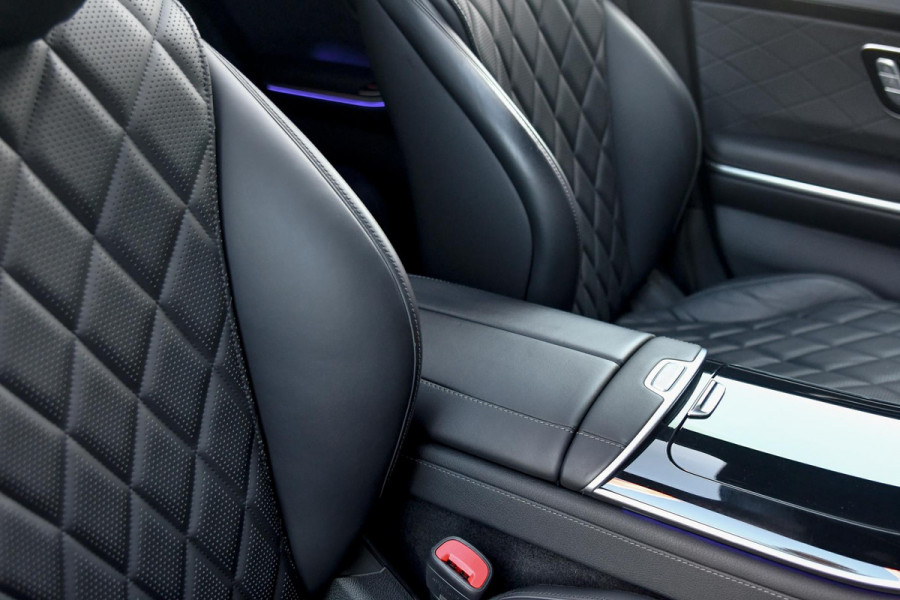 Mercedes-Benz S-Klasse 450 e AMG Line. Nappaleder, 4W sturing, Massage, Koeling, Pano, Softclose, HUD, 360, Burm, Distro+