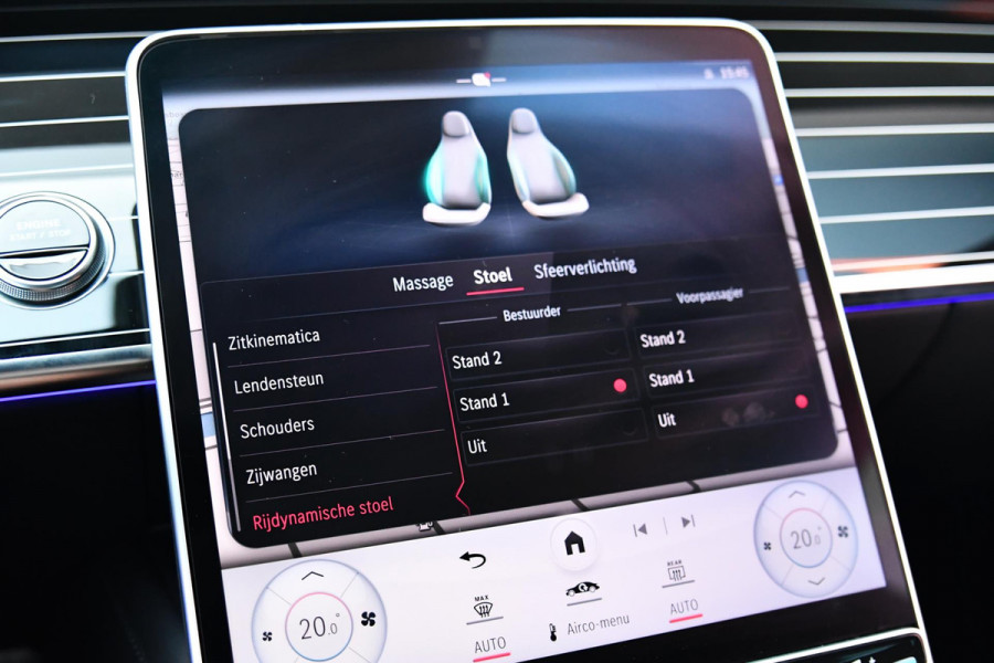 Mercedes-Benz S-Klasse 450 e AMG Line. Nappaleder, 4W sturing, Massage, Koeling, Pano, Softclose, HUD, 360, Burm, Distro+