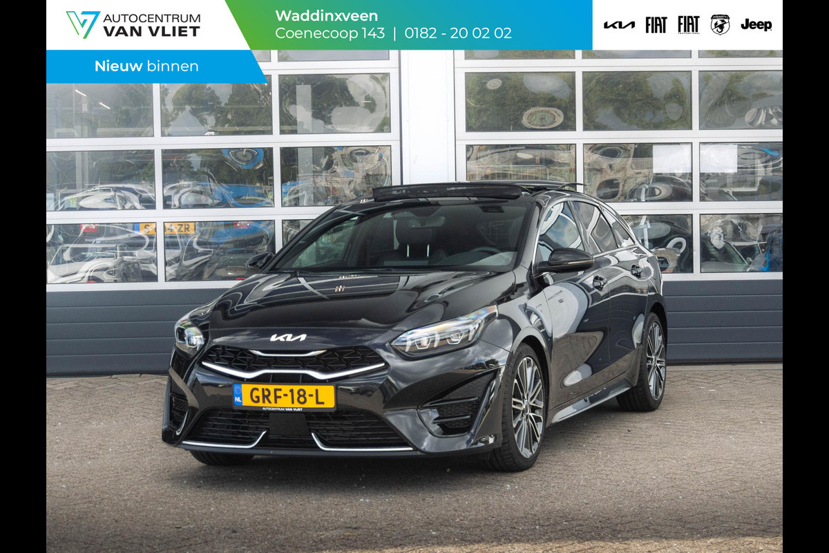 Kia ProCeed 1.5 T-GDi GT-PlusLine | Automaat | Pano dak | 18" velgen | Clima | Cruise | GT interieur