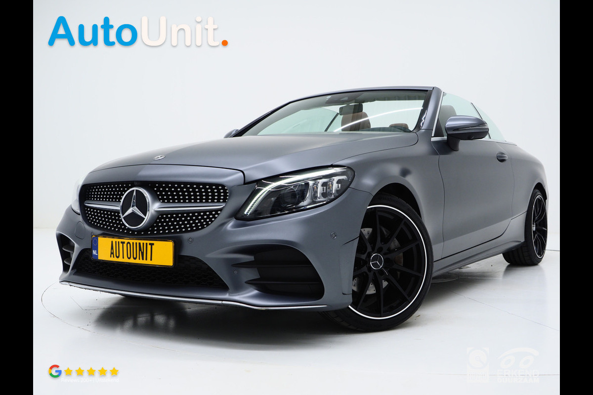 Mercedes-Benz C-Klasse Cabriolet 200 4MATIC AMG Designo | Airscarf | Virtual Cockpit | Carplay | 360 | Multibeam | Hybride