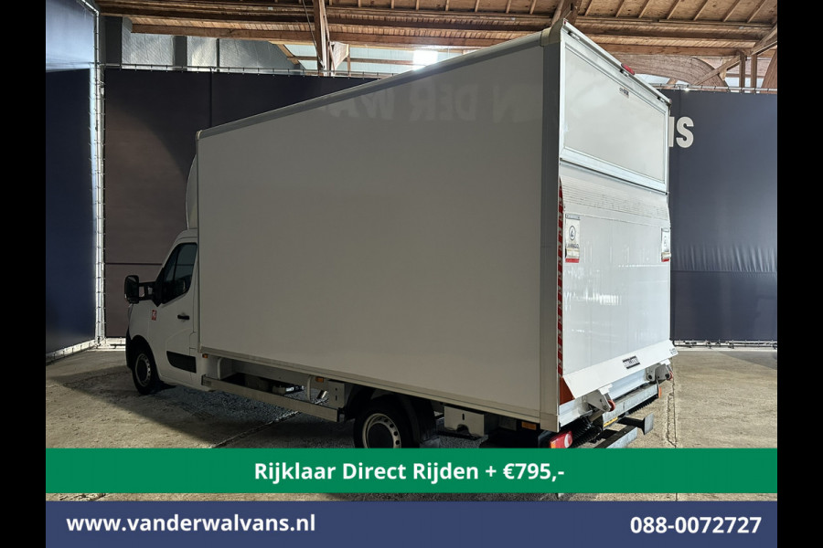 Renault Master 2.3 dCi 146pk Bakwagen 232cm Hoog Laadklep Zijdeur Euro6 *Rijklaar Direct Rijden* Airco | Lat om Lat betimmering | LED Cruisecontrol, Bijrijdersbank