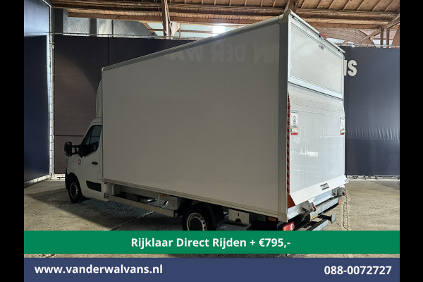 Renault Master 2.3 dCi 146pk Bakwagen 232cm Hoog Laadklep Zijdeur Euro6 *Rijklaar Direct Rijden* Airco | Lat om Lat betimmering | LED Cruisecontrol, Bijrijdersbank