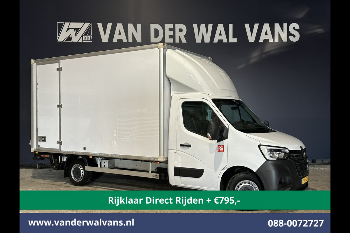 Renault Master 2.3 dCi 146pk Bakwagen 232cm Hoog Laadklep Zijdeur Euro6 *Rijklaar Direct Rijden* Airco | Lat om Lat betimmering | LED Cruisecontrol, Bijrijdersbank Renault Master 2.3 dCi 146pk Bakwagen 232cm Hoog Laadklep Zijdeur Euro6 *Rijklaar Direct Rijden* Airco | Lat om Lat betimmering | LED Cruisecontrol, Bijrijdersbank