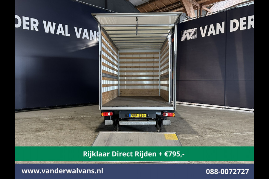 Renault Master 2.3 dCi 146pk Bakwagen 232cm Hoog Laadklep Zijdeur Euro6 *Rijklaar Direct Rijden* Airco | Lat om Lat betimmering | LED Cruisecontrol, Bijrijdersbank