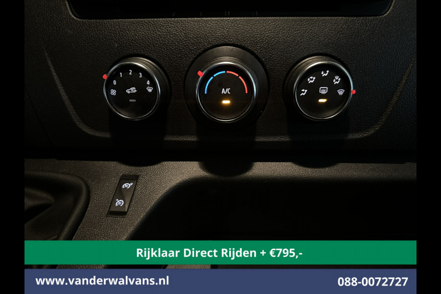 Renault Master 2.3 dCi 146pk Bakwagen 232cm Hoog Laadklep Zijdeur Euro6 *Rijklaar Direct Rijden* Airco | Lat om Lat betimmering | LED Cruisecontrol, Bijrijdersbank