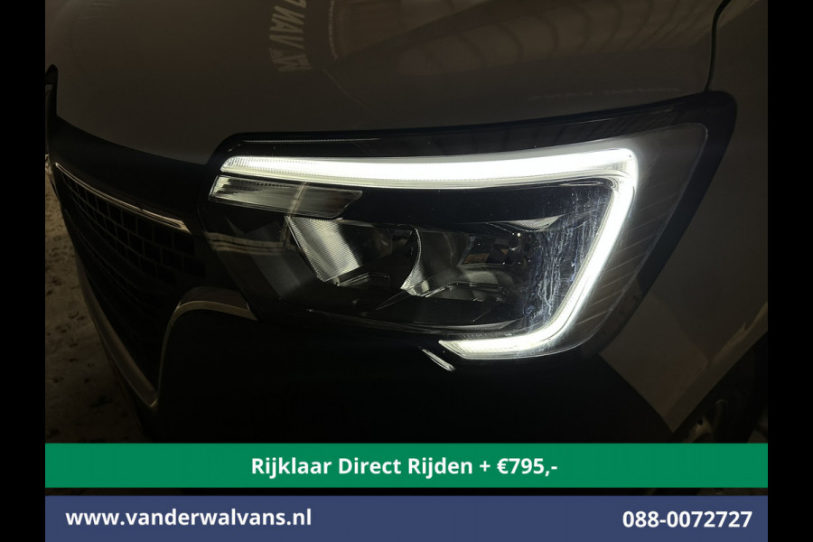 Renault Master 2.3 dCi 146pk Bakwagen 232cm Hoog Laadklep Zijdeur Euro6 *Rijklaar Direct Rijden* Airco | Lat om Lat betimmering | LED Cruisecontrol, Bijrijdersbank