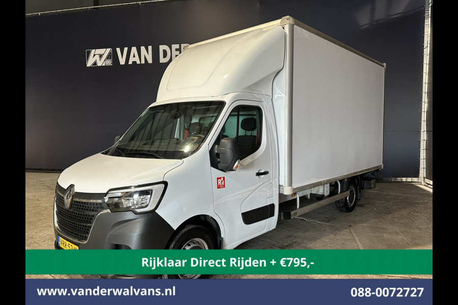Renault Master 2.3 dCi 146pk Bakwagen 232cm Hoog Laadklep Zijdeur Euro6 *Rijklaar Direct Rijden* Airco | Lat om Lat betimmering | LED Cruisecontrol, Bijrijdersbank