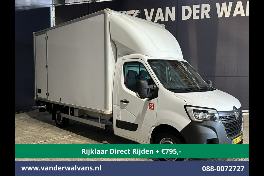 Renault Master 2.3 dCi 146pk Bakwagen 232cm Hoog Laadklep Zijdeur Euro6 *Rijklaar Direct Rijden* Airco | Lat om Lat betimmering | LED Cruisecontrol, Bijrijdersbank
