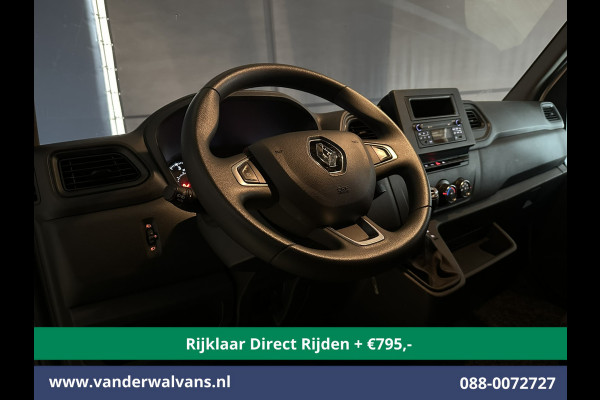 Renault Master 2.3 dCi 146pk Bakwagen 232cm Hoog Laadklep Zijdeur Euro6 *Rijklaar Direct Rijden* Airco | Lat om Lat betimmering | LED Cruisecontrol, Bijrijdersbank