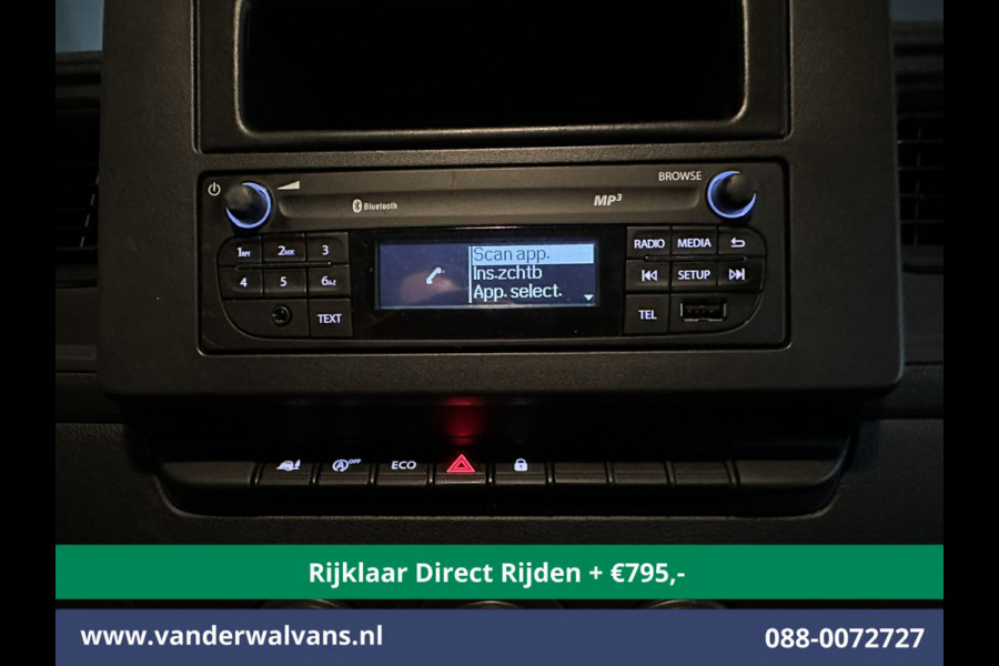 Renault Master 2.3 dCi 146pk Bakwagen 232cm Hoog Laadklep Zijdeur Euro6 *Rijklaar Direct Rijden* Airco | Lat om Lat betimmering | LED Cruisecontrol, Bijrijdersbank