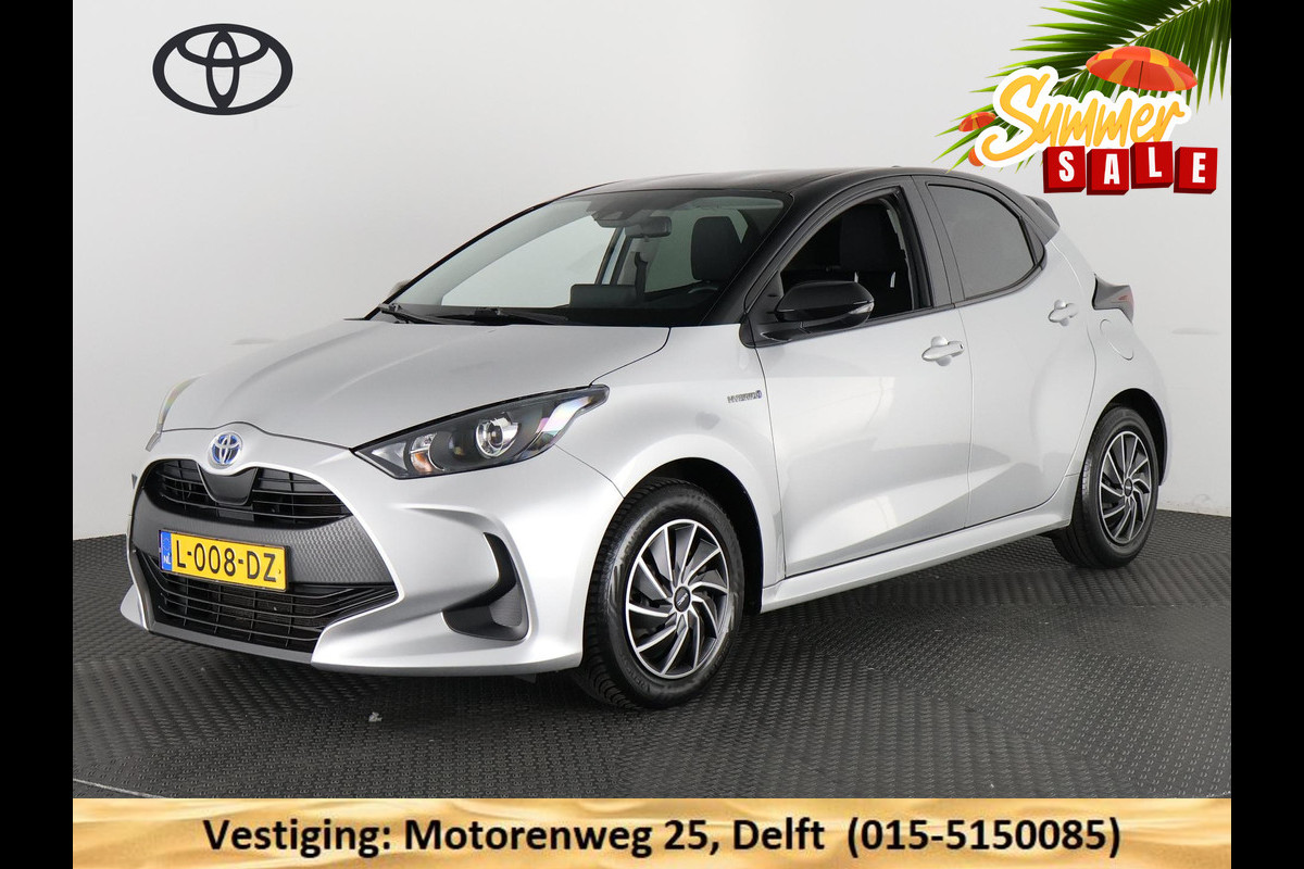 Toyota Yaris 1.5 HYBRID BI-TONE SILVERLINE AUTOMAAT CLOUD NAVI APPLE & ANDROID.CAMERA.TOYOTA GARANTIE TOT 2031 !! Toyota Yaris 1.5 HYBRID BI-TONE SILVERLINE AUTOMAAT CLOUD NAVI APPLE & ANDROID.CAMERA.TOYOTA GARANTIE TOT 2031 !!