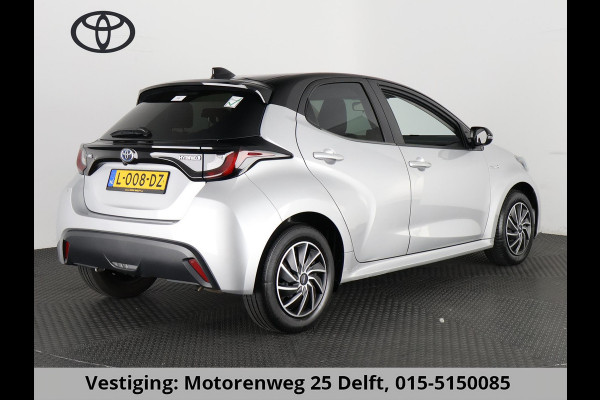 Toyota Yaris 1.5 HYBRID BI-TONE SILVERLINE AUTOMAAT CLOUD NAVI APPLE & ANDROID.CAMERA.TOYOTA GARANTIE TOT 2031 !!