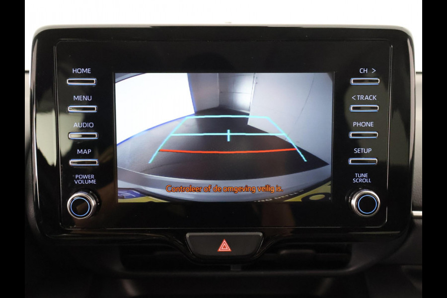 Toyota Yaris 1.5 HYBRID BI-TONE SILVERLINE AUTOMAAT CLOUD NAVI APPLE & ANDROID.CAMERA.TOYOTA GARANTIE TOT 2031 !!