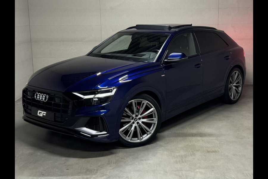 Audi Q8 55 TFSI Quattro S-Line Black Edition Pano B&O 360° Sfeer Luchtv. Trekh.