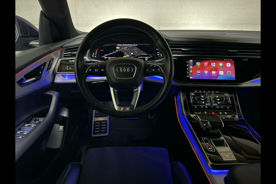 Audi Q8 55 TFSI Quattro S-Line Black Edition Pano B&O 360° Sfeer Luchtv. Trekh.