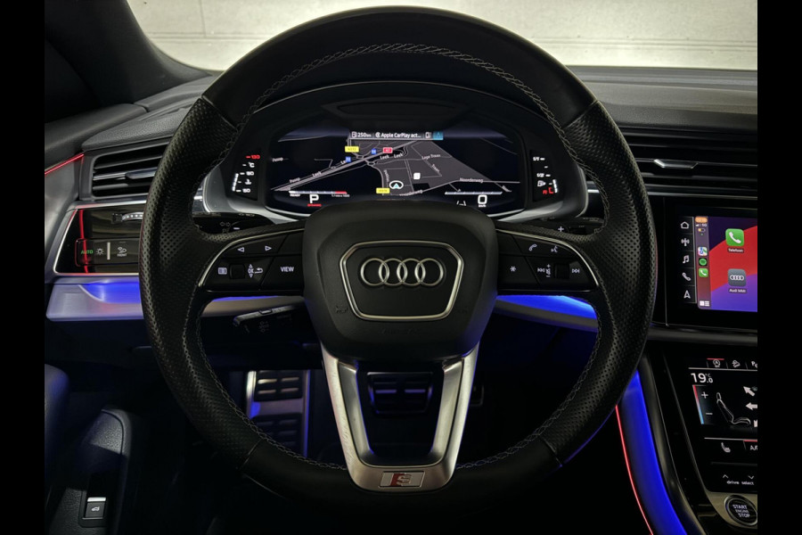 Audi Q8 55 TFSI Quattro S-Line Black Edition Pano B&O 360° Sfeer Luchtv. Trekh.