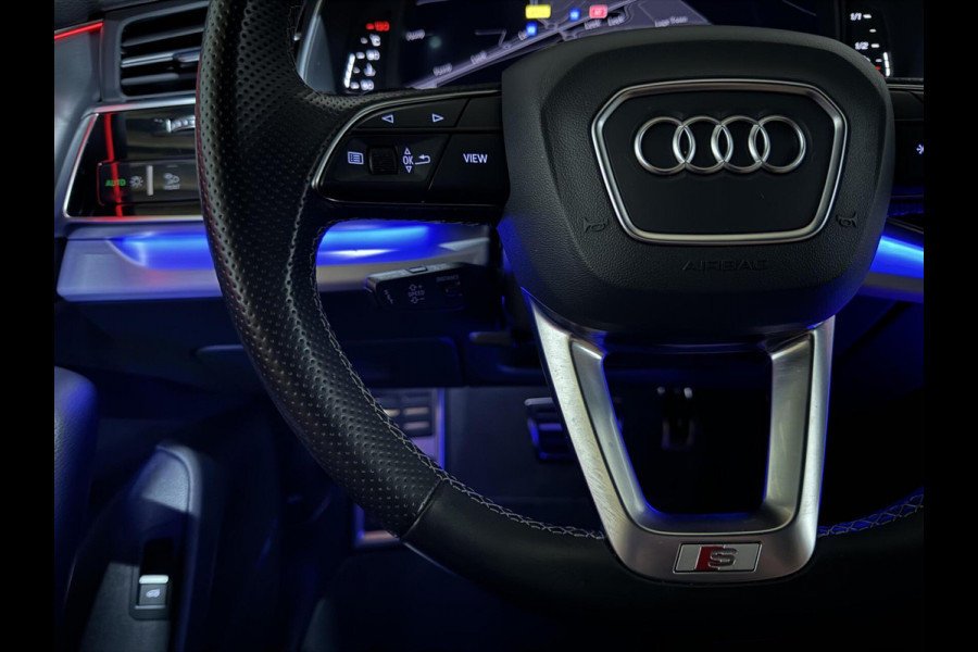 Audi Q8 55 TFSI Quattro S-Line Black Edition Pano B&O 360° Sfeer Luchtv. Trekh.
