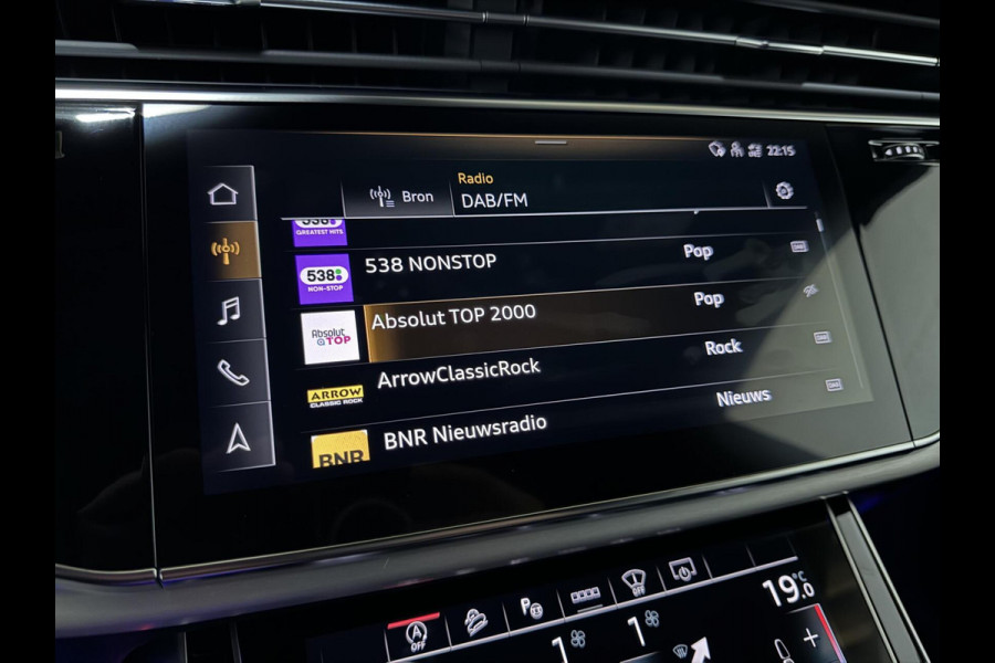 Audi Q8 55 TFSI Quattro S-Line Black Edition Pano B&O 360° Sfeer Luchtv. Trekh.
