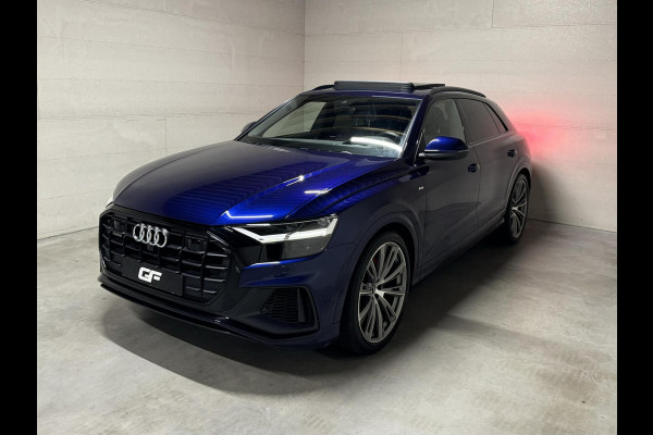 Audi Q8 55 TFSI Quattro S-Line Black Edition Pano B&O 360° Sfeer Luchtv. Trekh.