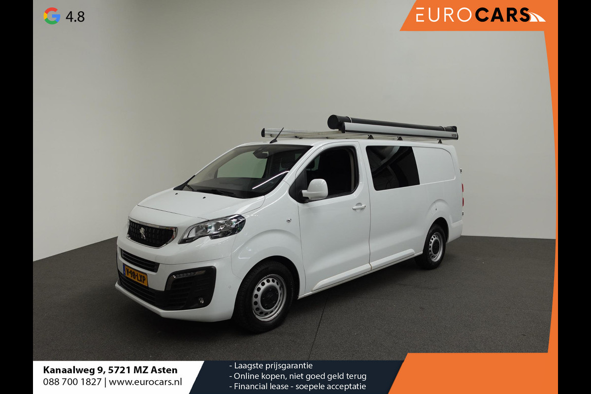 Peugeot Expert Long DC Asphalt L3 2.0 HDi 120pk Aut-8 Airco Navi Carplay Cruise Control Trekhaak Imperiaal Lang Luxe Dubbele Cabine Peugeot Expert Long DC Asphalt L3 2.0 HDi 120pk Aut-8 Airco Navi Carplay Cruise Control Trekhaak Imperiaal Lang Luxe Dubbele Cabine