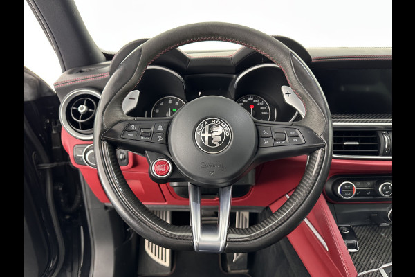 Alfa Romeo Stelvio 2.9 V6 AWD Quadrifoglio (INCL-BTW) Aut. *PANO | LEATHER-ALCANTARA | XENON | ADAPTIVE-CRUISE | BLIND-SPOT | HARMAN/KARDON | MEMORY-PACK | HEATED-SPORTSEATS | DAB+ | KEYLESS | CARPLAY | NAVI-FULLMAP | CARBON-INLAY |