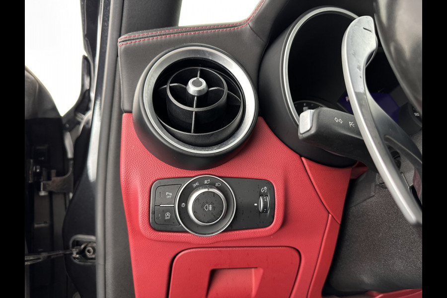 Alfa Romeo Stelvio 2.9 V6 AWD Quadrifoglio (INCL-BTW) Aut. *PANO | LEATHER-ALCANTARA | XENON | ADAPTIVE-CRUISE | BLIND-SPOT | HARMAN/KARDON | MEMORY-PACK | HEATED-SPORTSEATS | DAB+ | KEYLESS | CARPLAY | NAVI-FULLMAP | CARBON-INLAY |