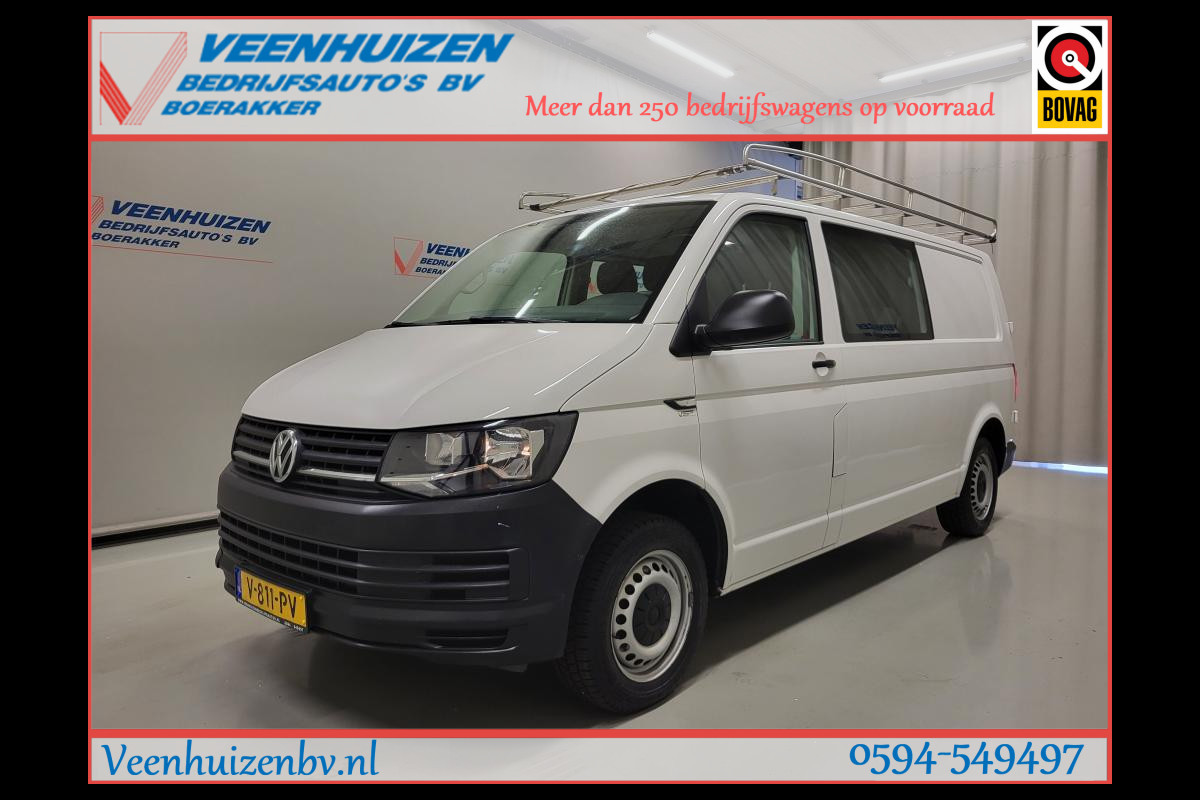 Volkswagen Transporter 2.0TDI L2/H1 Dubbele Cabine Euro 6! Volkswagen Transporter 2.0TDI L2/H1 Dubbele Cabine Euro 6!