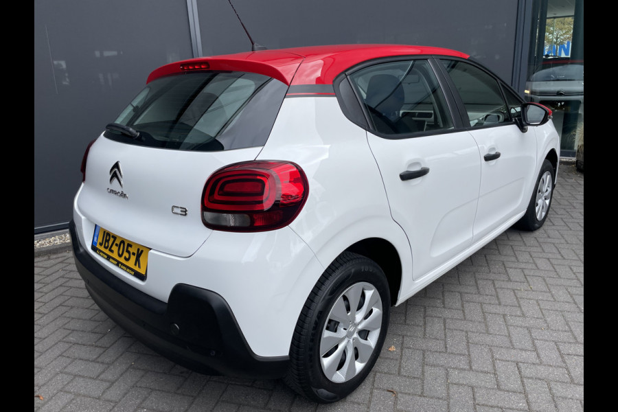 Citroën C3 1.2 PureTech S&S Live Airco - Cruise control - Rijstrooksensor