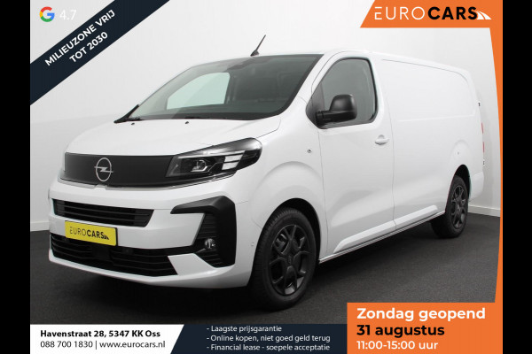 Opel Vivaro 2.0 BlueHDi 180 S&S L3 Automaat DEMO! Apple Carplay /  Android Auto Parkeersensoren V+A Trekhaak Camera Navigatie Cruise Control LED koplampen houten afwerking laadruimte