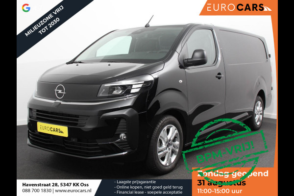 Opel Vivaro 2.0 BlueHDi 180 S&S L3 Automaat DEMO! Apple Carplay /  Android Auto Parkeersensoren V+A Trekhaak Camera Navigatie Cruise Control LED koplampen houten afwerking laadruimte