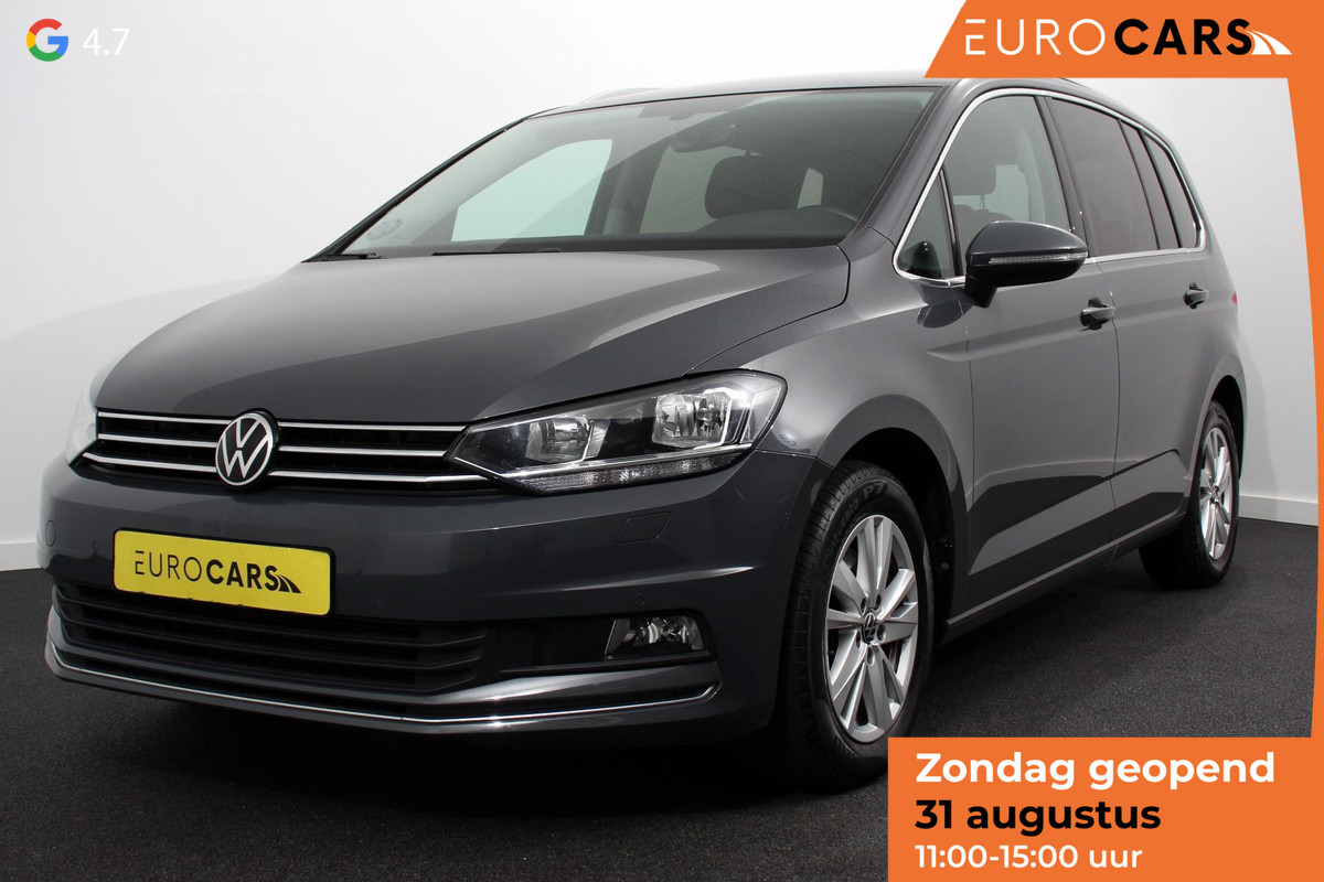 Volkswagen Touran 1.5 TSI DSG Highline 7p | Navigatie | Apple Carplay/Android Auto | Parkeersensoren | Adaptive Cruise Control | Stoel-en stuurverwarming | Elektrische achterklep | Getinte ramen | Climatronic Volkswagen Touran 1.5 TSI DSG Highline 7p | Navigatie | Apple Carplay/Android Auto | Parkeersensoren | Adaptive Cruise Control | Stoel-en stuurverwarming | Elektrische achterklep | Getinte ramen | Climatronic
