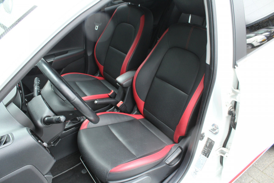 Kia Picanto 1.0 MPi 67pk GT-Line Edition NL-Auto BTW Airco Cruise Navi Camera Leder 15"LMV 1e Eigenaar