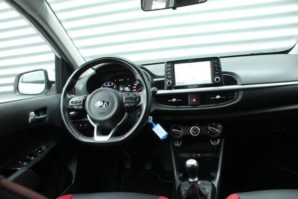 Kia Picanto 1.0 MPi 67pk GT-Line Edition NL-Auto BTW Airco Cruise Navi Camera Leder 15"LMV 1e Eigenaar