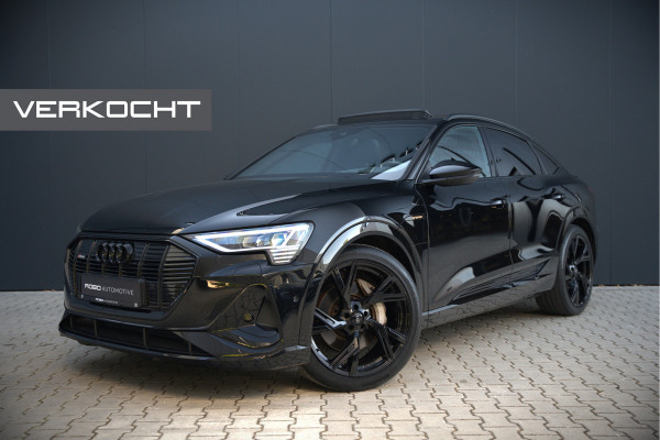Audi e-tron Sportback 50 quattro S edition 71 kWh | Bang & Olufsen | Panoramadak | S-Line | Keyless | Memory Seats | Stoelverwarming | Ambiance Verlichting | Camera | Adaptive Cruise Control | Leer | Matrix LED | Luchtvering | B&O