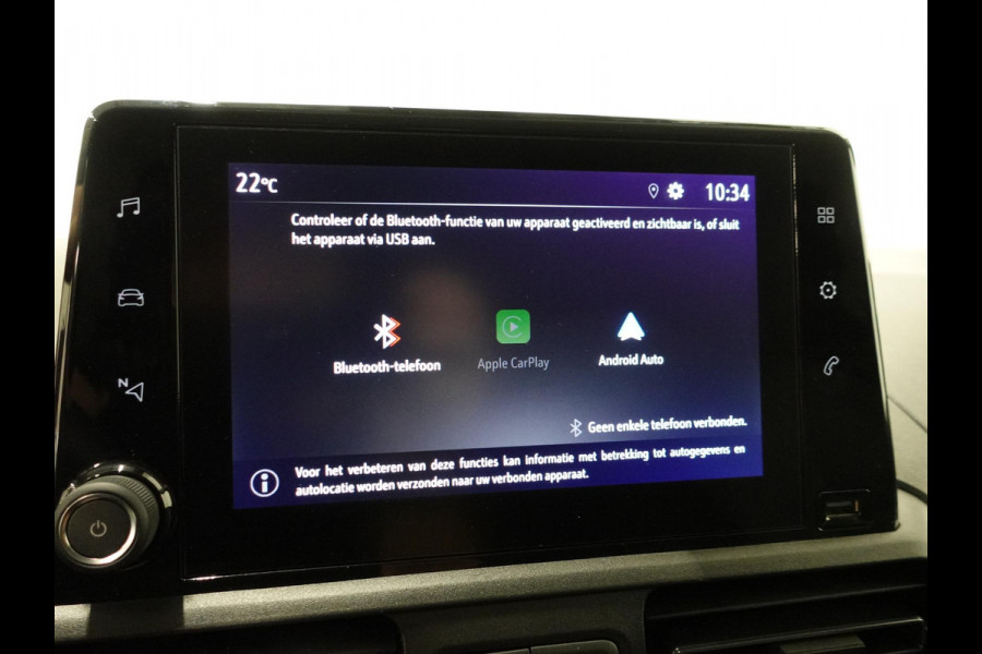 Opel Combo 130pk L1 Automaat Apple Carplay Trekhaak Parkeersensoren Airco Cruise control 2-zits