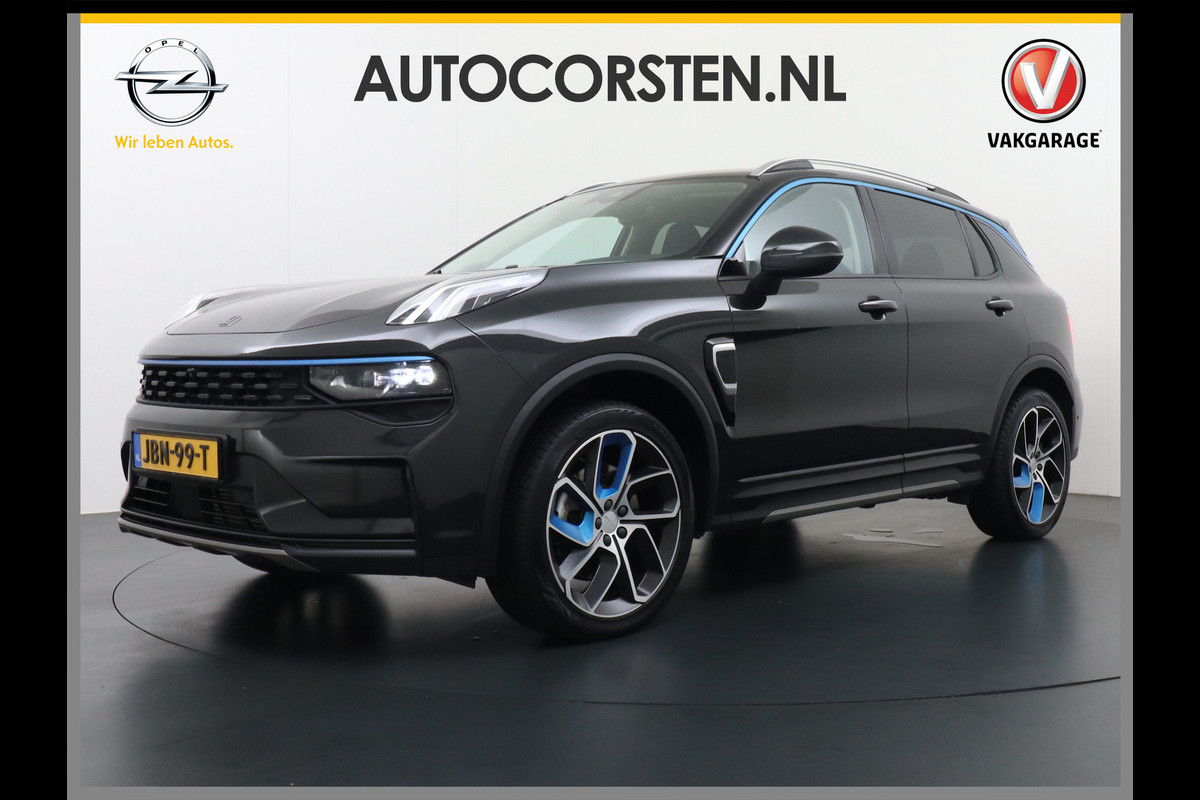 Lynk & Co 01 1.5 PHEV AUT-7 261pk Pano-Schuif-K-dak 20" 360°Camera Apple Carplay Android Auto Adaptive-Cruise Navi Pdc Ecc Keyless Led Plug-I Elek.Memory.Stoel File assistent Dodehoek detector Elektrisch bedienbare achterklep Rijstrooksensor Wifi Verkeersbord detectie 425Nm koppel 3,7kw laadvermogen A-label Euro 6 Hybride Benzine/Elektrisch rijden tot ca.69km 1.800kg trekvermogen Lynk & Co 01 1.5 PHEV AUT-7 261pk Pano-Schuif-K-dak 20" 360°Camera Apple Carplay Android Auto Adaptive-Cruise Navi Pdc Ecc Keyless Led Plug-I Elek.Memory.Stoel File assistent Dodehoek detector Elektrisch bedienbare achterklep Rijstrooksensor Wifi Verkeersbord detectie 425Nm koppel 3,7kw laadvermogen A-label Euro 6 Hybride Benzine/Elektrisch rijden tot ca.69km 1.800kg trekvermogen