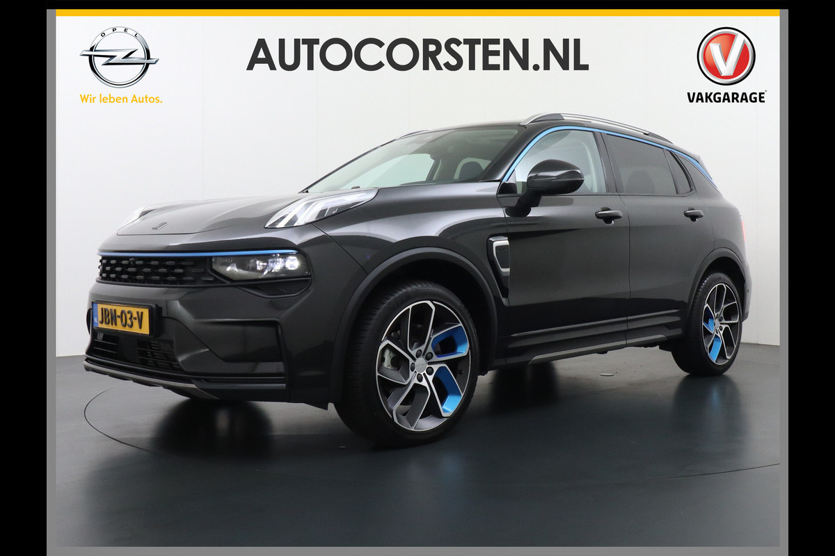 Lynk & Co 01 1.5 PHEV AUT-7 261pk Pano-Schuif-K-dak 20" 360°Camera Apple Carplay Android Auto Adaptive-Cruise Navi Pdc Ecc Keyless Led Plug-I Elek.Memory.Stoel File assistent Dodehoek detector Elektrisch bedienbare achterklep Rijstrooksensor Wifi Verkeersbord detectie 425Nm koppel 3,7kw laadvermogen A-label Euro 6 Hybride Benzine/Elektrisch rijden tot ca.69km 1.800kg trekvermogen Lynk & Co 01 1.5 PHEV AUT-7 261pk Pano-Schuif-K-dak 20" 360°Camera Apple Carplay Android Auto Adaptive-Cruise Navi Pdc Ecc Keyless Led Plug-I Elek.Memory.Stoel File assistent Dodehoek detector Elektrisch bedienbare achterklep Rijstrooksensor Wifi Verkeersbord detectie 425Nm koppel 3,7kw laadvermogen A-label Euro 6 Hybride Benzine/Elektrisch rijden tot ca.69km 1.800kg trekvermogen
