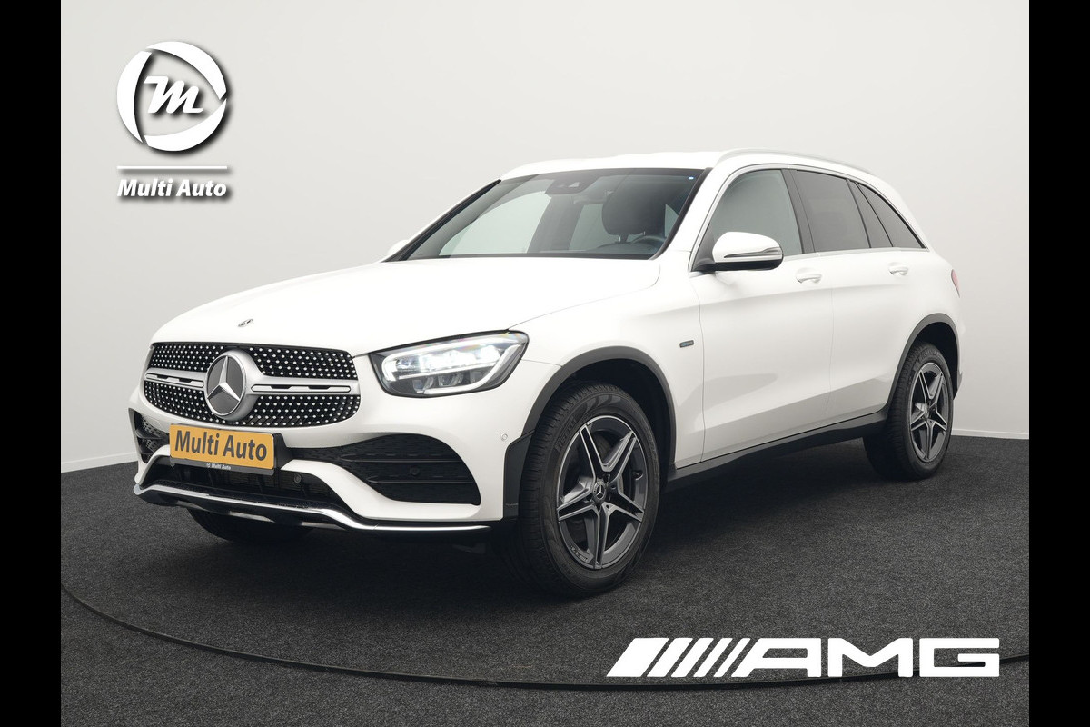 Mercedes-Benz GLC 300e 4MATIC AMG Plug In Hybrid 320pk Dealer O.H PHEV | Alcantara Sportstoelen Verwarmd | Cruise Control | Camera | Apple Carplay | 19"L.M | Navi Full Map | DAB |