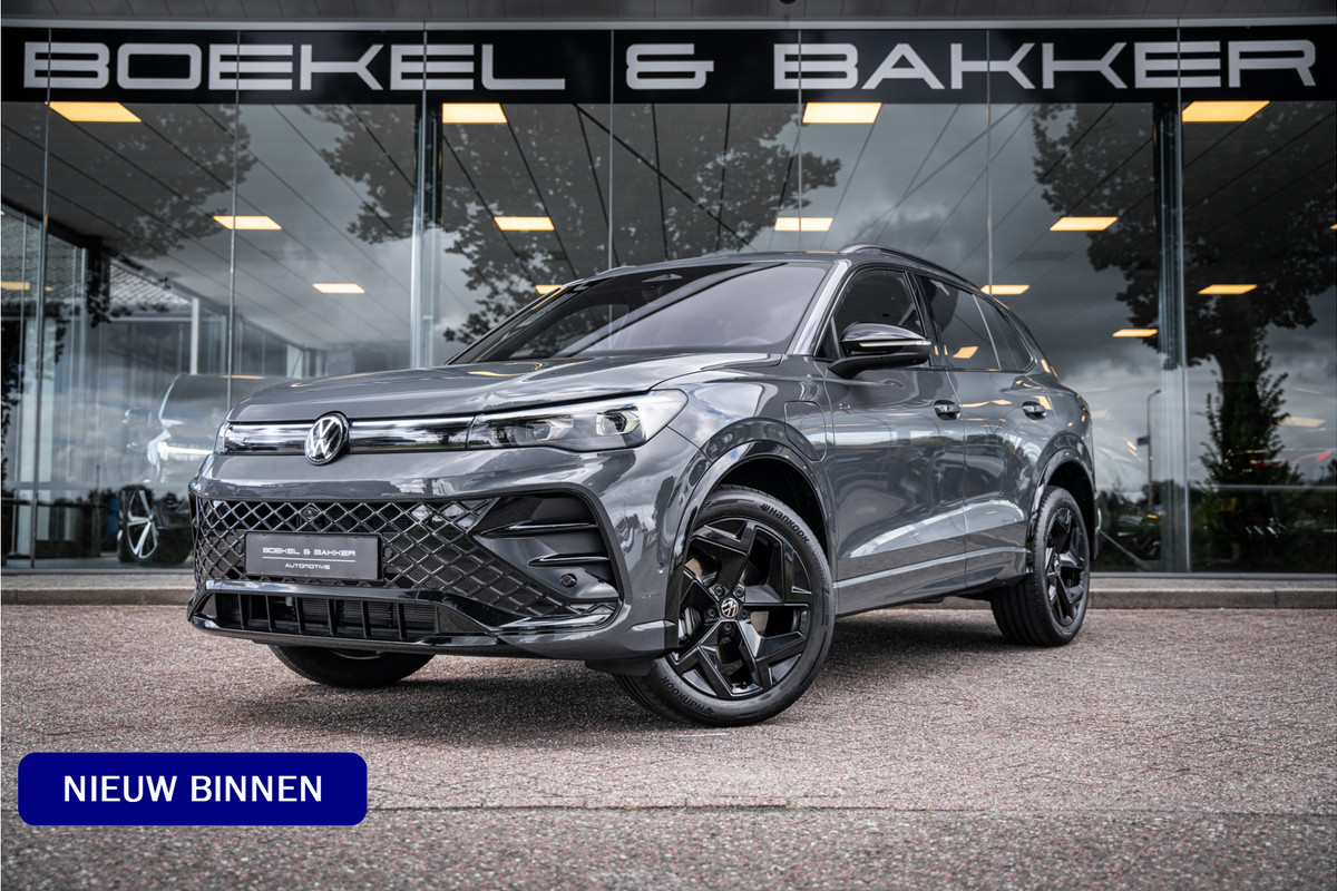 Volkswagen Tiguan 1.5 eHybrid R-Line Edition ** HUD ** Trekhaak ** 360 camera ** Massage Blackstyle ** Volkswagen Tiguan 1.5 eHybrid R-Line Edition ** HUD ** Trekhaak ** 360 camera ** Massage Blackstyle **