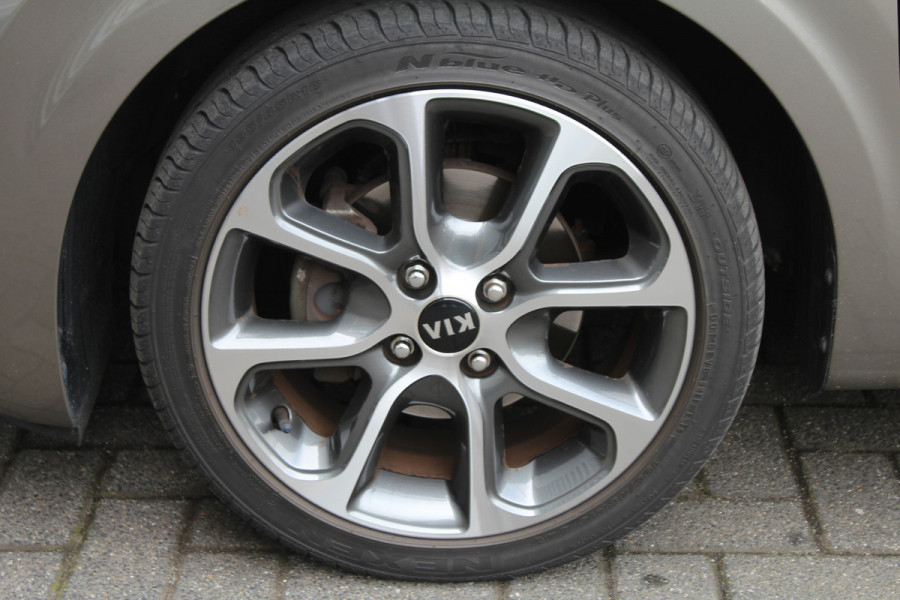 Kia Picanto 1.0 CVVT 67pk Design Edition NL-Auto Clima Cruise Navi Camera Leder 16"LMV 1e Eigenaar