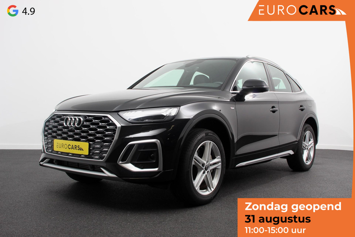 Audi Q5 Sportback 50 TFSI e S Edition S-Tronic Plug in Hybrid | Navigatie | Climate Control | Camera | Adaptive Cruise Control | Elektrische Achterklep | Led Matrix | Stoelverwarming | Audi Q5 Sportback 50 TFSI e S Edition S-Tronic Plug in Hybrid | Navigatie | Climate Control | Camera | Adaptive Cruise Control | Elektrische Achterklep | Led Matrix | Stoelverwarming |