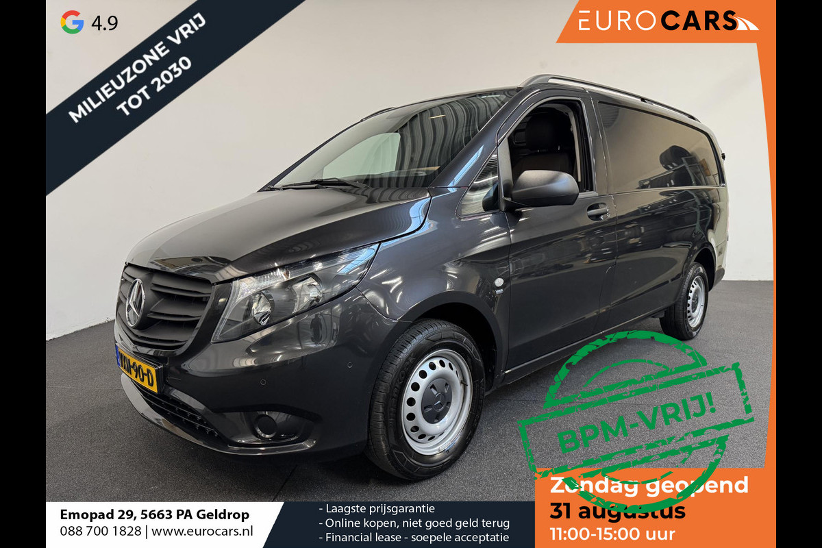 Mercedes-Benz Vito 114 CDI Lang L2 Automaat Apple Carplay Airco Bluetooth Camera Trekhaak Lederen bekleding Mercedes-Benz Vito 114 CDI Lang L2 Automaat Apple Carplay Airco Bluetooth Camera Trekhaak Lederen bekleding