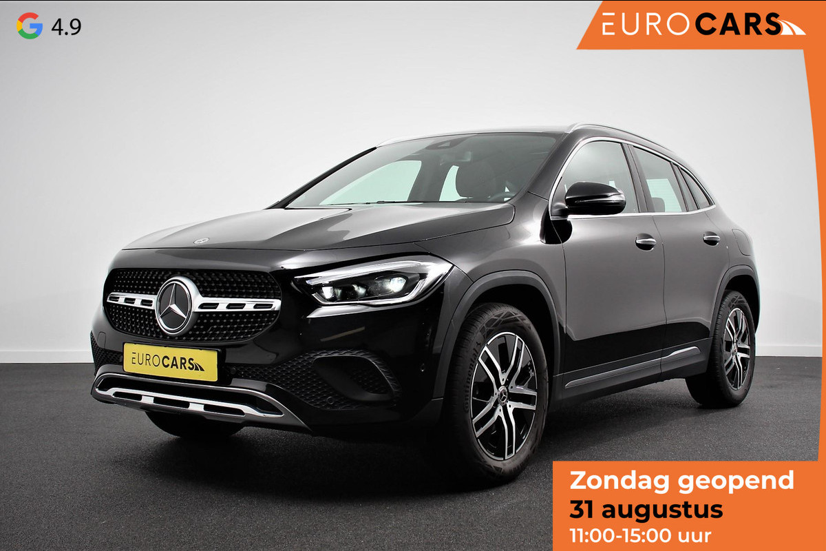 Mercedes-Benz GLA 200 163pk Automaat Progressive Premium | Panorama dak Half lederen bekleding Navigatie Camera Stoelverwarming Electrisch bedienbare achterklep Led Mercedes-Benz GLA 200 163pk Automaat Progressive Premium | Panorama dak Half lederen bekleding Navigatie Camera Stoelverwarming Electrisch bedienbare achterklep Led