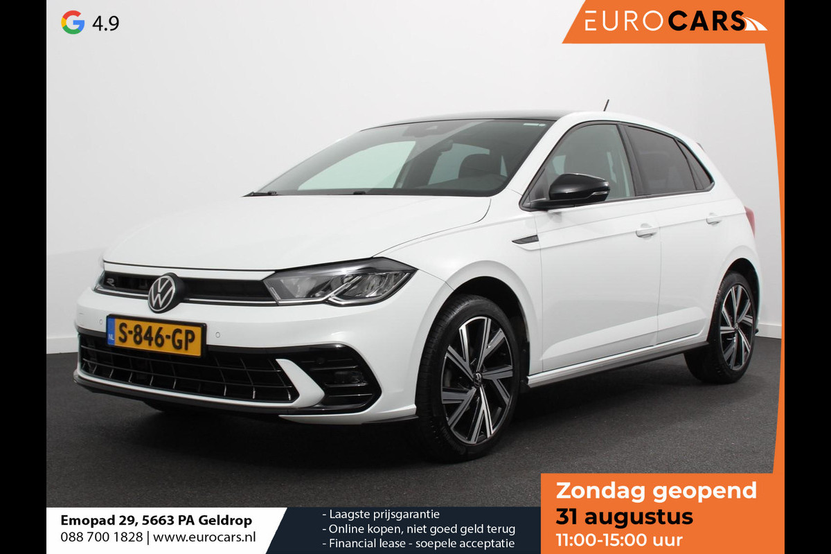 Volkswagen Polo 1.0 TSI R-Line DSG Navigatie App Connect Climate Control DAB LED Parkeer sensoren Cruise control adaptive Lichtmetalen velgen Volkswagen Polo 1.0 TSI R-Line DSG Navigatie App Connect Climate Control DAB LED Parkeer sensoren Cruise control adaptive Lichtmetalen velgen