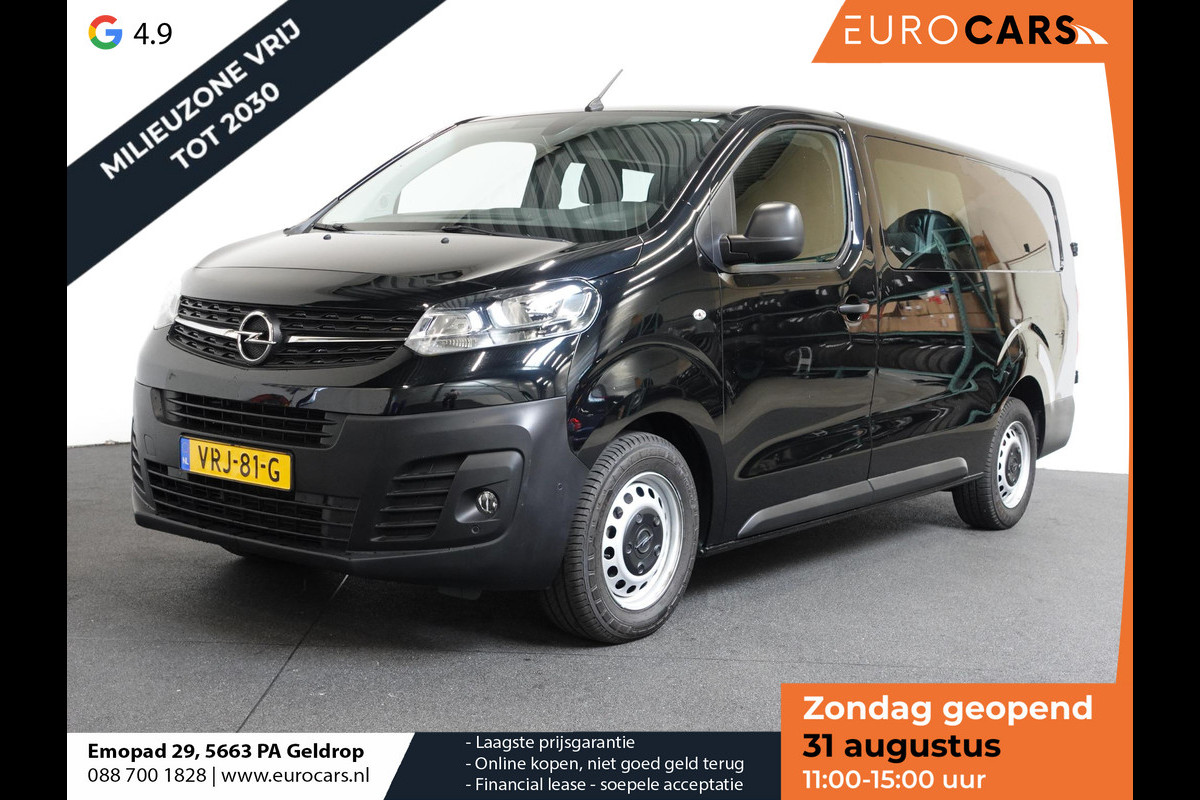 Opel Vivaro 102pk L3H1 Edition Dubbele Cabine 6persoons Navigatie Trekhaak Airco Cruise control Opel Vivaro 102pk L3H1 Edition Dubbele Cabine 6persoons Navigatie Trekhaak Airco Cruise control