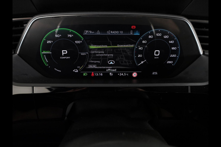 Audi e-tron e-tron 50 quattro Launch edition plus 71 kWh 313pk | SoH 90% | Panoramadak | Lederen bekleding | Adaptieve cruise controle | Elektrisch verstelbare voorstoelen | Memory